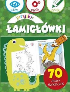 Okładka książki Jurajskie łamigłówki