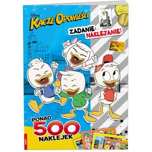 Okładka książki KACZE OPOWIEŚCI Zadanie naklejanie!