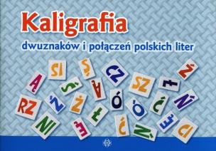 Okładka książki Kaligrafia dwuznaków i połączeń polskich liter