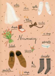 Opakowanie Karnet B6 Ślub - Nowożeńcy