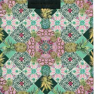 Opakowanie Karnet kwadrat z kopertą Pineapple Tile