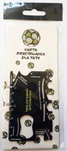 Opakowanie Karta survivalowa - Tata do zadań specjal. (piłka)