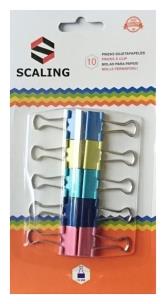 Opakowanie Klips metalowy 10szt/19mm