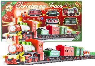 Opakowanie Kolejka christmas train na baterie 430cm