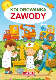 Okładka książki Kolorowanka Zawody