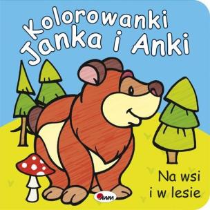 Okładka książki Kolorowanki Janka i Anki