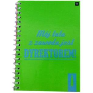 Opakowanie Kołozeszyt B5/100K kratka kolor.marg. Fluo (5szt)