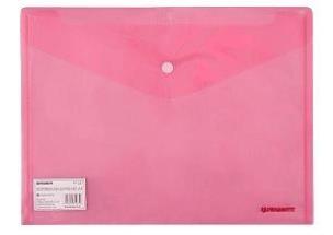 Opakowanie Koperta na zatrzask A4 PP-231 czerwona PENMATE