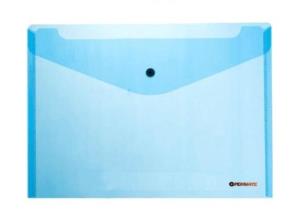 Opakowanie Koperta na zatrzask A4 PP-231 niebieska PENMATE
