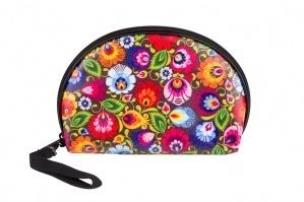 Opakowanie Kosmetyczka duża Teresa - łowicka czarna FOLKSTAR