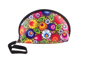 Opakowanie Kosmetyczka mała Maryla - łowicka czarna FOLKSTAR