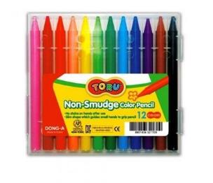 Opakowanie Kredki bezdrzewne Toru 12 kolorów DONG-A