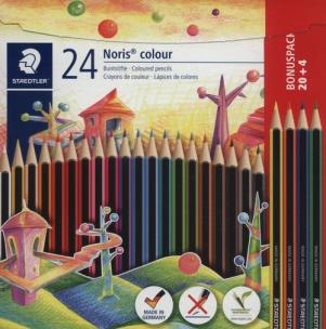 Opakowanie Kredki Noris colour, Wopex 24kol (20+4gratis), Staedtler