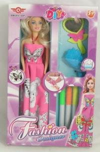 Opakowanie Lalka w stroju do kolorowania