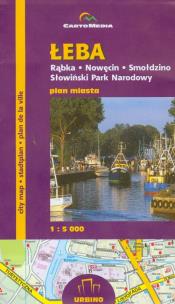 Opakowanie Łeba Plan miasta 1: 5 000