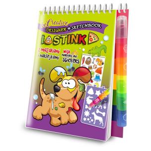 Okładka książki Malowanka kreatywna. Designer + Sketchbook