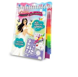 Okładka książki Malowanka kreatywna. Designer + Sketchbook