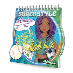 Okładka książki Malowanka kreatywna modna odzież, buty, torebki. Aimee