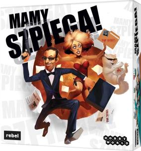 Okładka książki Mamy szpiega REBEL