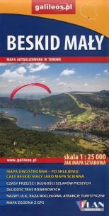 Okładka książki Mapa sztabowa - Beskid Mały 1:25 000