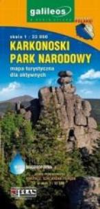 Okładka książki Mapa tur. dla aktywnych - Karkonoski Park Narodowy