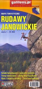 Okładka książki Mapa turystyczna - Rudawy Janowickie 1:25 000