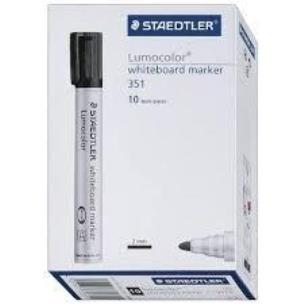 Opakowanie Marker Lumocolor S351-9 czarny (10szt) STAEDTLER