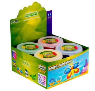 Masa piankowa mix kolorów 40g CRICCO. Wydawca: Amex. Multiszop.pl Opakowanie Masa piankowa mix kolorów 40g CRICCO