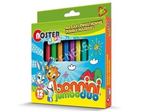 Opakowanie Mazaki Bonnini  jumbo dwustronne 12 kolorów