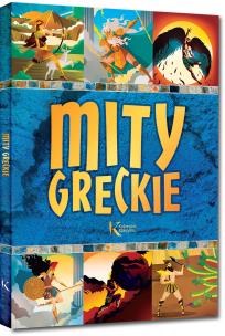 Mity greckie. Autor: Lucyna Szary. Multiszop.pl Okładka książki Mity greckie
