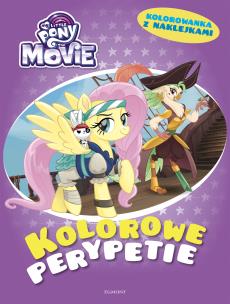 Okładka książki My Little Pony. Kolorowe perypetie