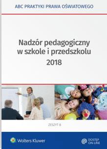 Okładka książki Nadzór pedagogiczny w szkole i przedszkolu 2018