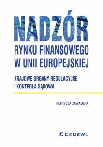 Okładka książki Nadzór rynku finansowego w Unii Europejskiej