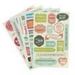 Opakowanie Naklejki teksty