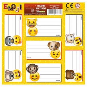 Opakowanie Nalepki na zeszyt Emoji (50szt) DERFORM