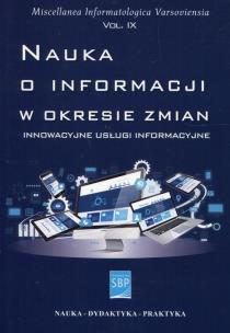 Opakowanie Nauka o informacji w okresie zmian