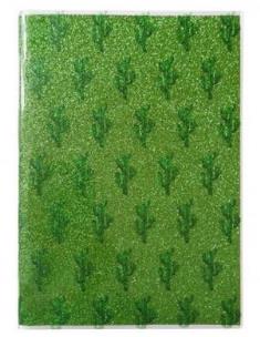 Opakowanie Notes A5/80K Zielony Kaktus