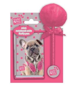 Opakowanie Notes i długopis z pomponem Studio Pets PES-3702