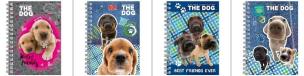 Opakowanie Notes spiralny A6 The Dog (10szt) DERFORM