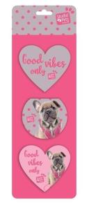 Opakowanie Notesiki Studio Pets zestaw 3 sztuki PES-4877 PASO