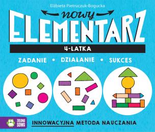 Okładka książki Nowy elementarz 4-latka