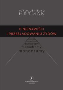 Okładka książki O nienawiści i prześladowaniu Żydów