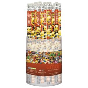 Opakowanie Ołówek z gumką (48szt) Emoji 10 DERFORM