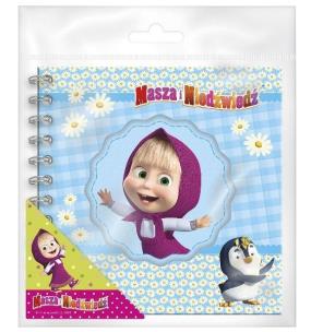 Okładka książki Pamiętnik spiralny B Masza i Niedźwiedź DERFORM