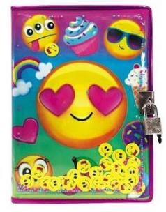 Opakowanie Pamiętnik zamykany A5 emotikonki