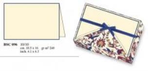 Opakowanie Papeteria Box z przykrywką BSC 096 ROSSI