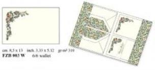 Opakowanie Papeteria Wallet FZB 003W