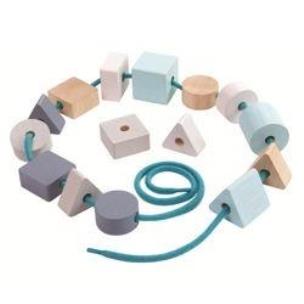 Opakowanie Pastelowa nawlekanka z klocków