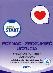 Okładka książki Pewny Start Poznać i zrozumieć uczucia Specjalne potrzeby edukacyjne Pakiet