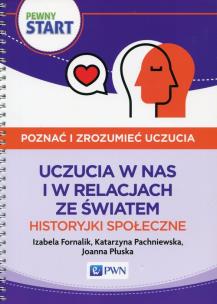Okładka książki Pewny Start Poznać i zrozumieć uczucia Uczucia w nas i w relacjach ze światem Historyjki społeczne